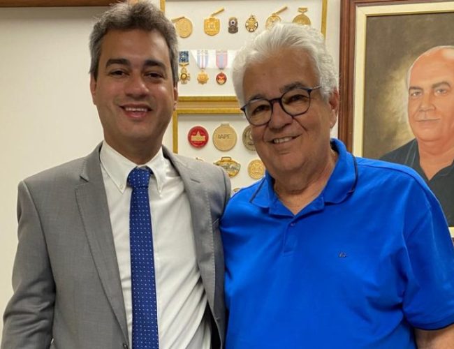 Goiana: Vereador Carlos Viegas Jr se reuniu com deputado estadual Antônio Moraes