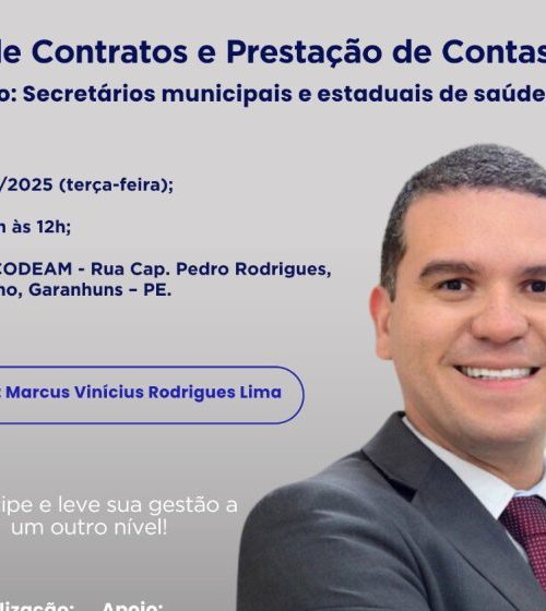 CODEAM promove workshop sobre gestão de contratos e prestação de contas na saúde