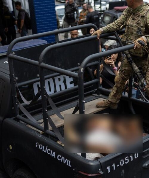 Megaoperação no Rio contra o Comando Vermelho deixa 60 mortos e 81 presos
