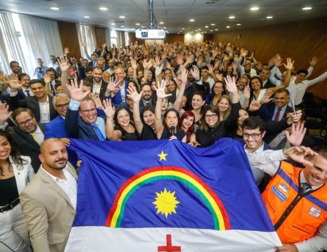 Raquel Lyra comanda aula inaugural da nova turma da Polícia Científica de Pernambuco