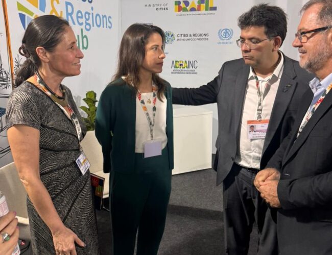 Raquel Lyra apresenta ações de Pernambuco para transição energética e enfrentamento climático na COP30