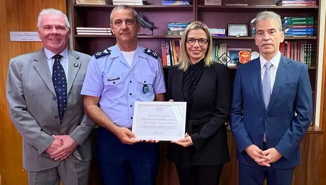 Feitosa participa de homenagem ao ministro do Superior Tribunal Militar em Brasília