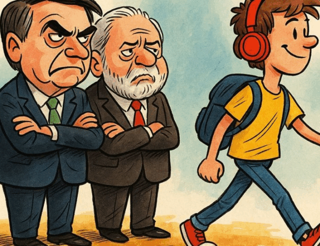 Cansaço com Lula e Bolsonaro rompe polarização e revela novo protagonismo da juventude brasileira