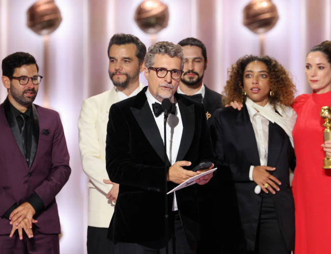 Globo de Ouro: “O Agente Secreto” faz história e garante duas estatuetas para o Brasil