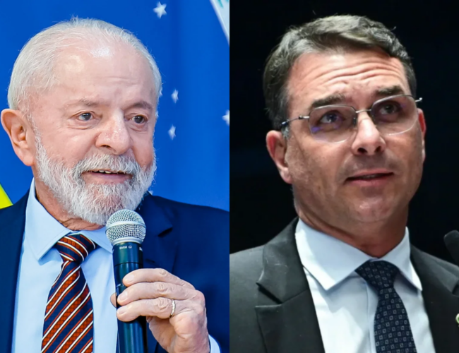 Pesquisa RealTime Big Data aponta Flávio Bolsonaro à frente de Lula na disputa presidencial entre eleitores de São Paulo