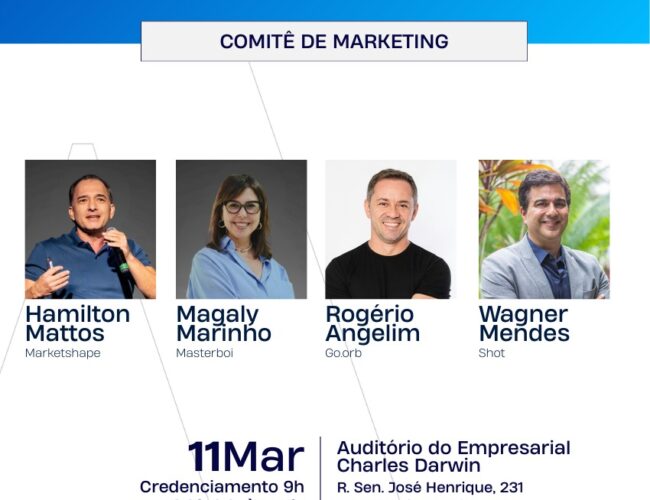 Especialistas debatem tendências de marketing para 2026 em encontro do Comitê da Amcham Pernambuco