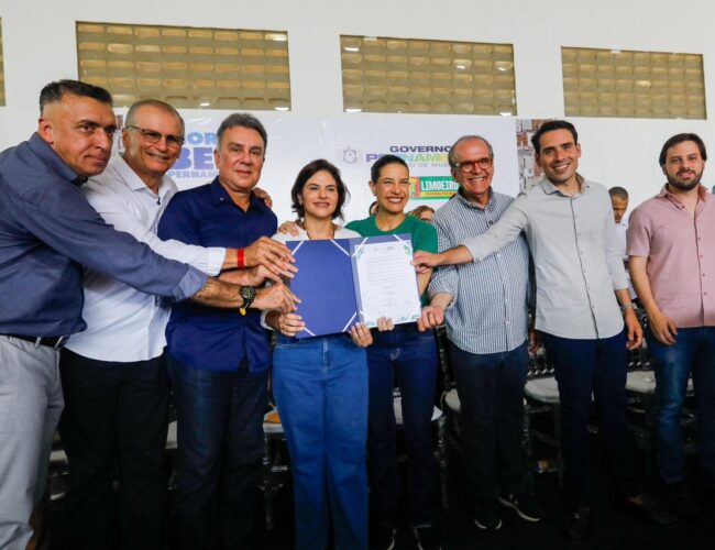 Raquel Lyra autoriza requalificação do Hospital Regional José Fernandes Salsa e nova adutora em Limoeiro