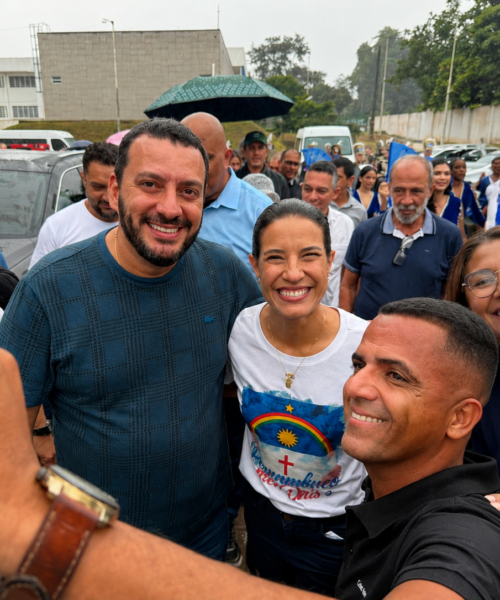 Pré-candidato a deputado federal Robson Ouro Preto participa de agenda com Raquel Lyra em Garanhuns