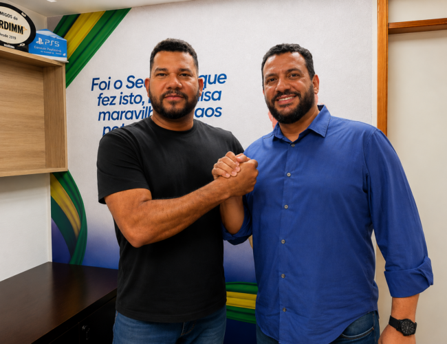 Robson Ouro Preto e Abimael Santos anunciam aliança política e formam dobradinha para eleições de 2026