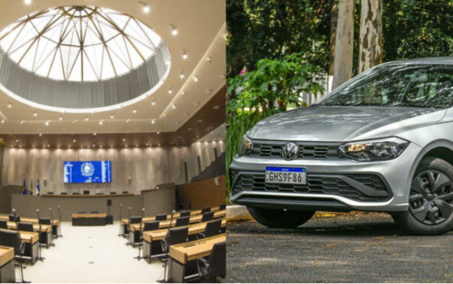 Oficial de Justiça apreende 32 carros na Assembleia Legislativa de Pernambuco ligados a empresa ligada a Sebastião Figueiroa