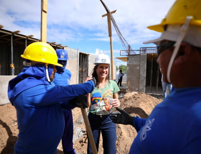 Raquel Lyra vistoria obras no Sertão de Itaparica e reforça investimentos em segurança, educação e infraestrutura