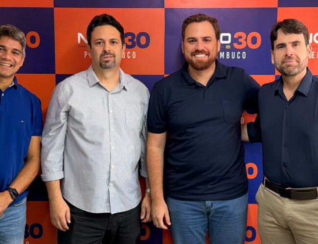 Novo Pernambuco intensifica articulações e prepara convenção estadual para definir estratégia eleitoral de 2026