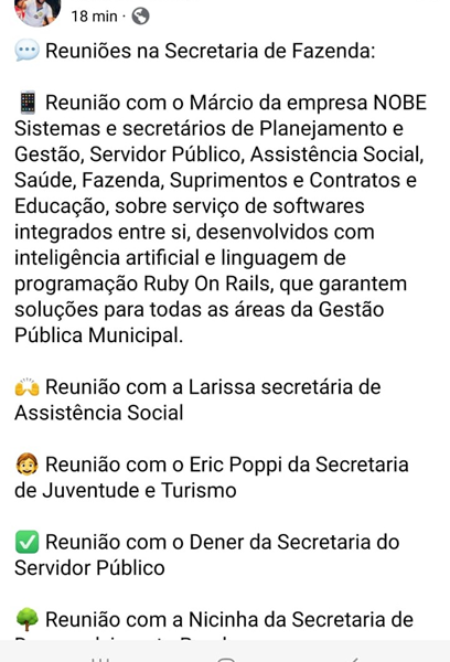 Sem Concorrência e com Históricos de Fraudes: O Caso Nobe Software em Alfenas