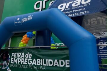 Nesta quarta (14): Grau Técnico Petrolina realiza feira de empregabilidade com oportunidades de trabalho e serviços gratuitos